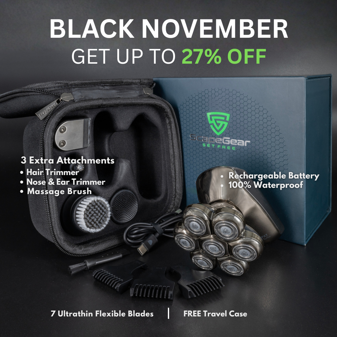 FINALLY!! NO MORE CUTS WHEN SHAVING YOUR HEAD!