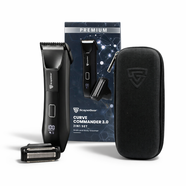 ScapeGear Curve Commander Groin & Body Groomer 3.0 (2 IN 1 SET)