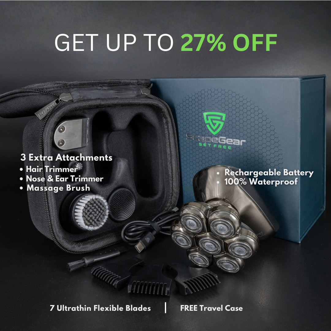 FINALLY!! NO MORE CUTS WHEN SHAVING YOUR HEAD!