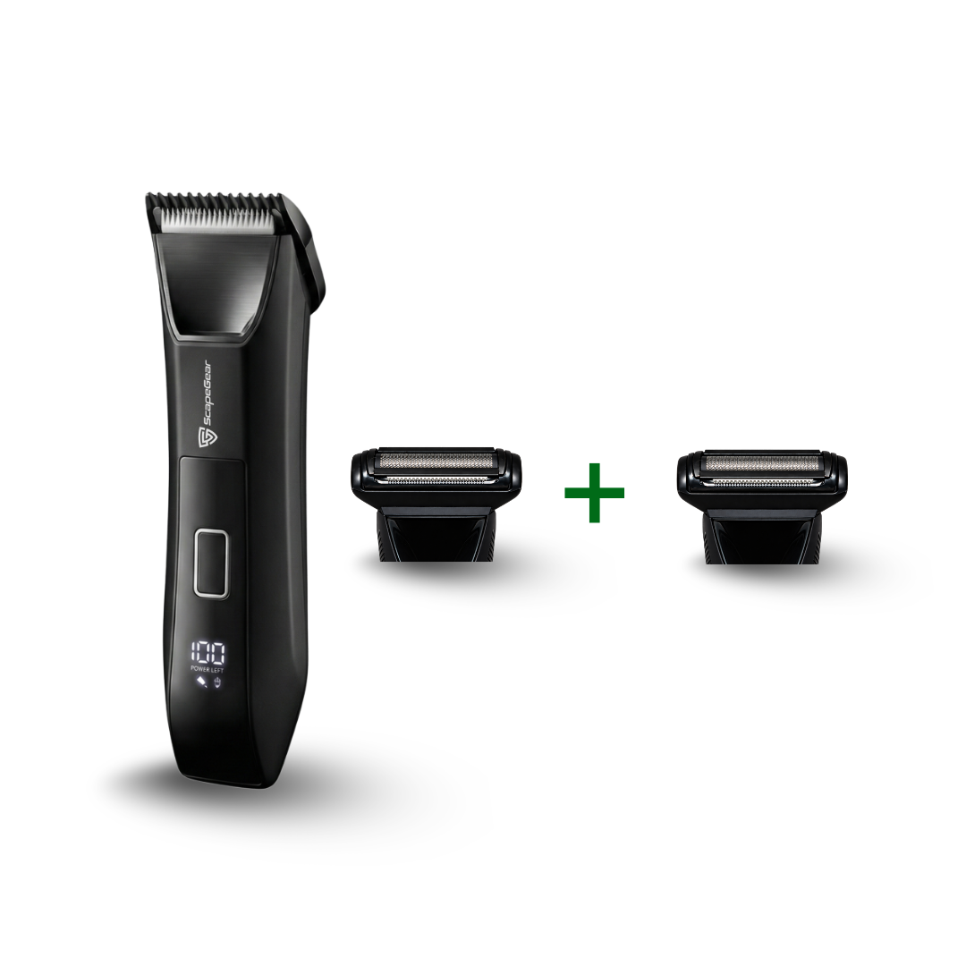 ScapeGear Curve Commander Groin & Body Groomer 3.0 (2 IN 1 SET)