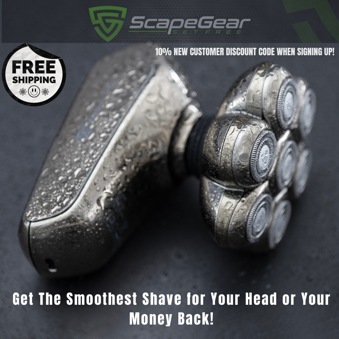 FINALLY!! NO MORE CUTS WHEN SHAVING YOUR HEAD!