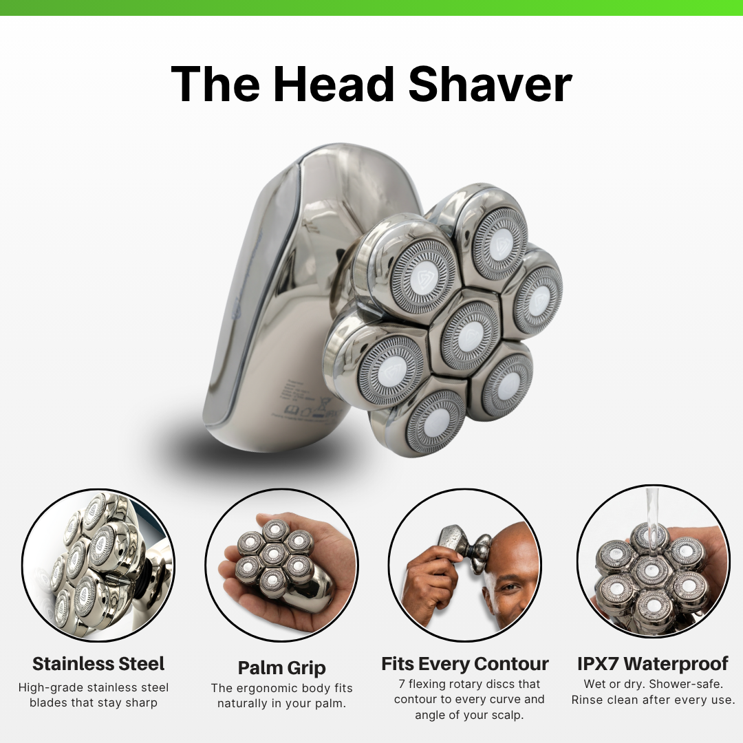 Headshaver + Beard Tamer + Curve Commander 3.0
