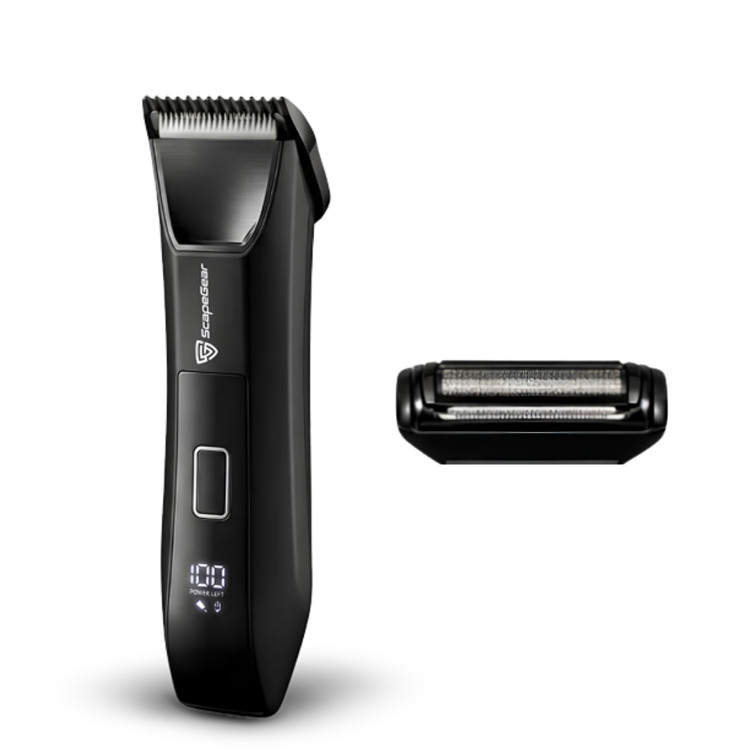 ScapeGear Curve Commander Groin & Body Groomer 3.0 (2 IN 1 SET)