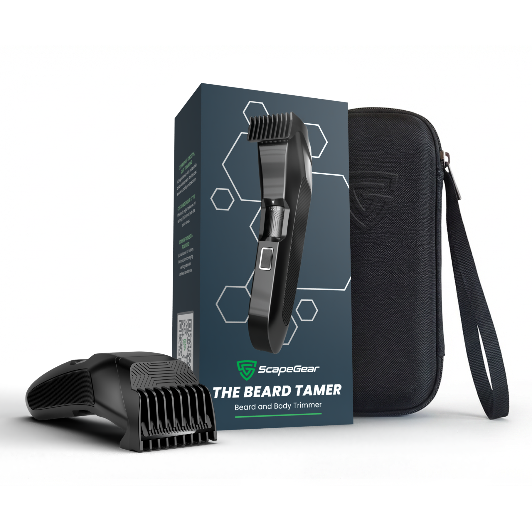 The Beard Tamer 2.0 - Precision Roller Wheel Trimmer